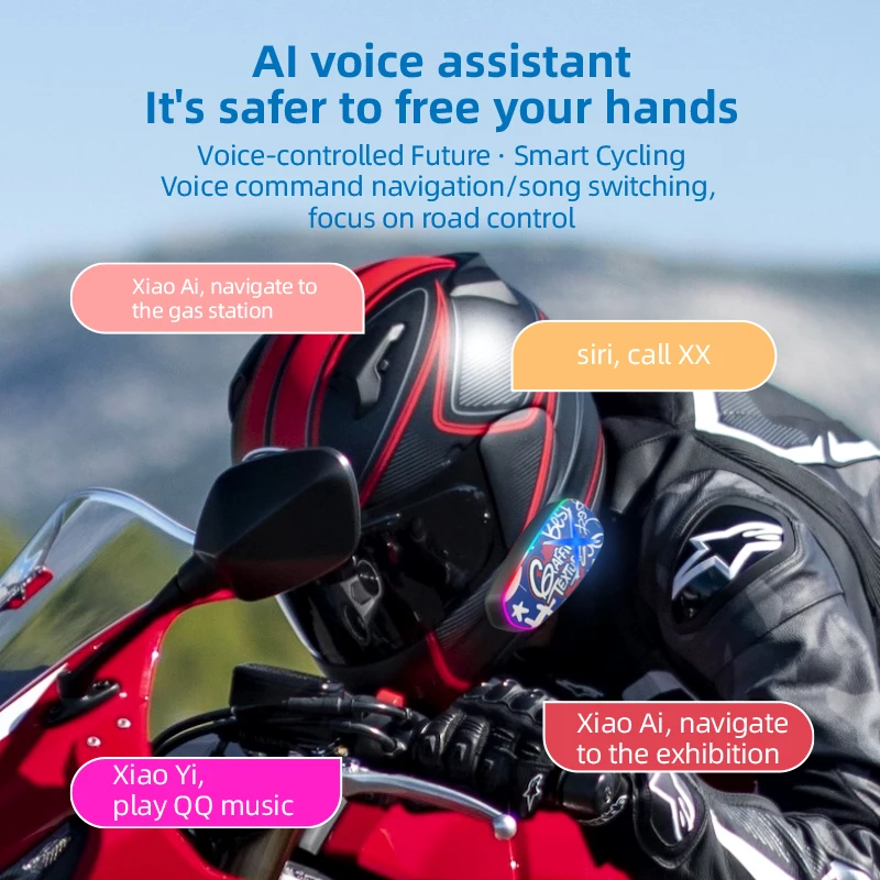 Новая роспись k15 мотоциклетные bluetooth 6 - Фотография_4