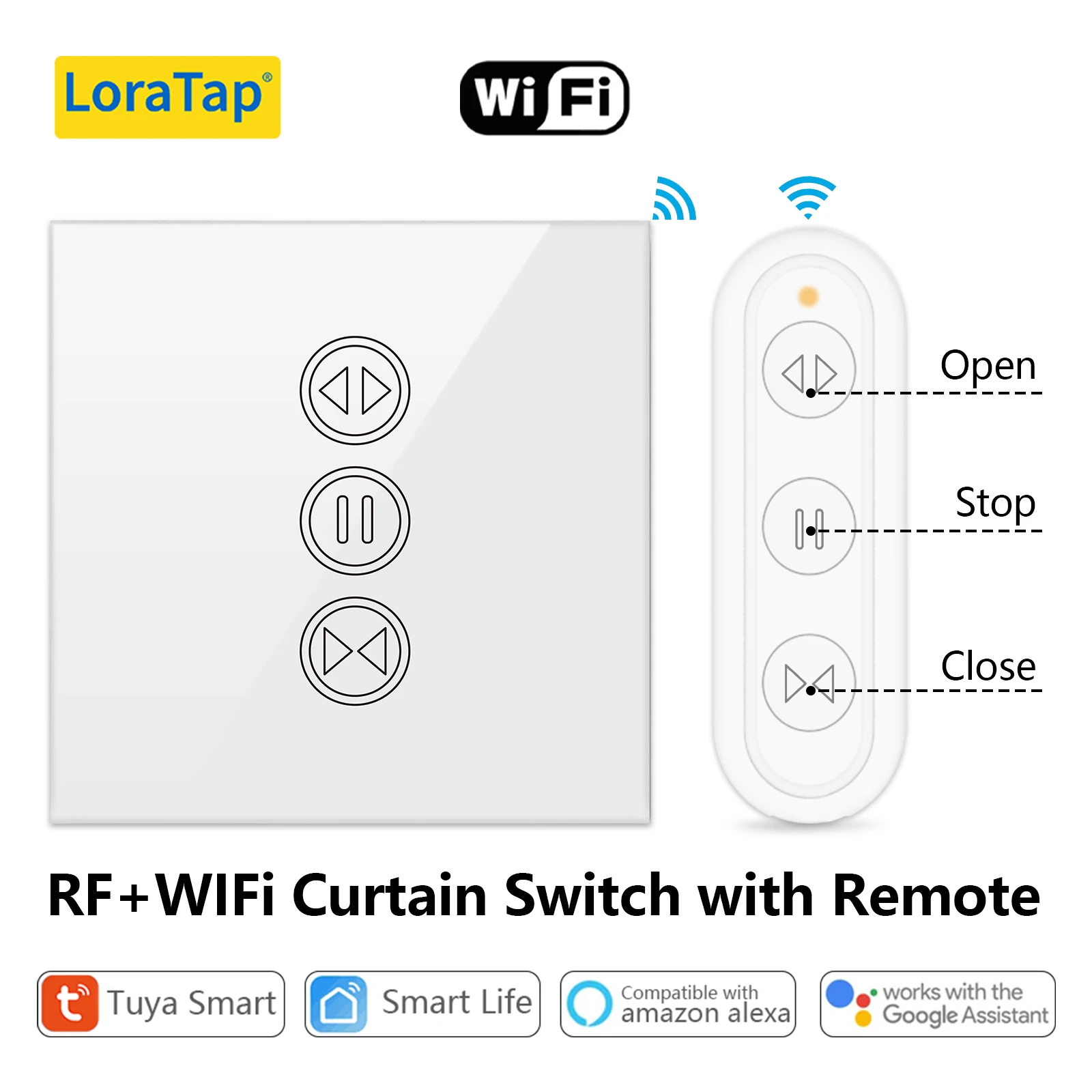 Tuya smart life rf wifi умные шторы