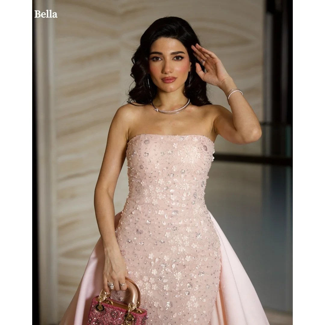 Bella индивидуальные розовые блестящие