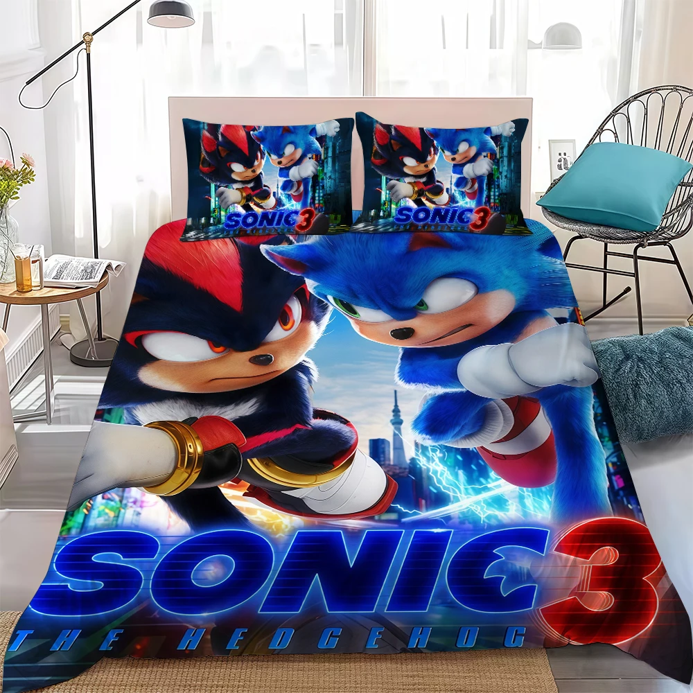 Комплект пододеяльников the movie h-hedgehog s-sonices 3 - Фотография_5