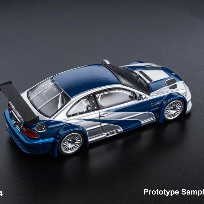 Dcm 1:64 bmw m3 e46 gtr gran turismo - Фотография_4