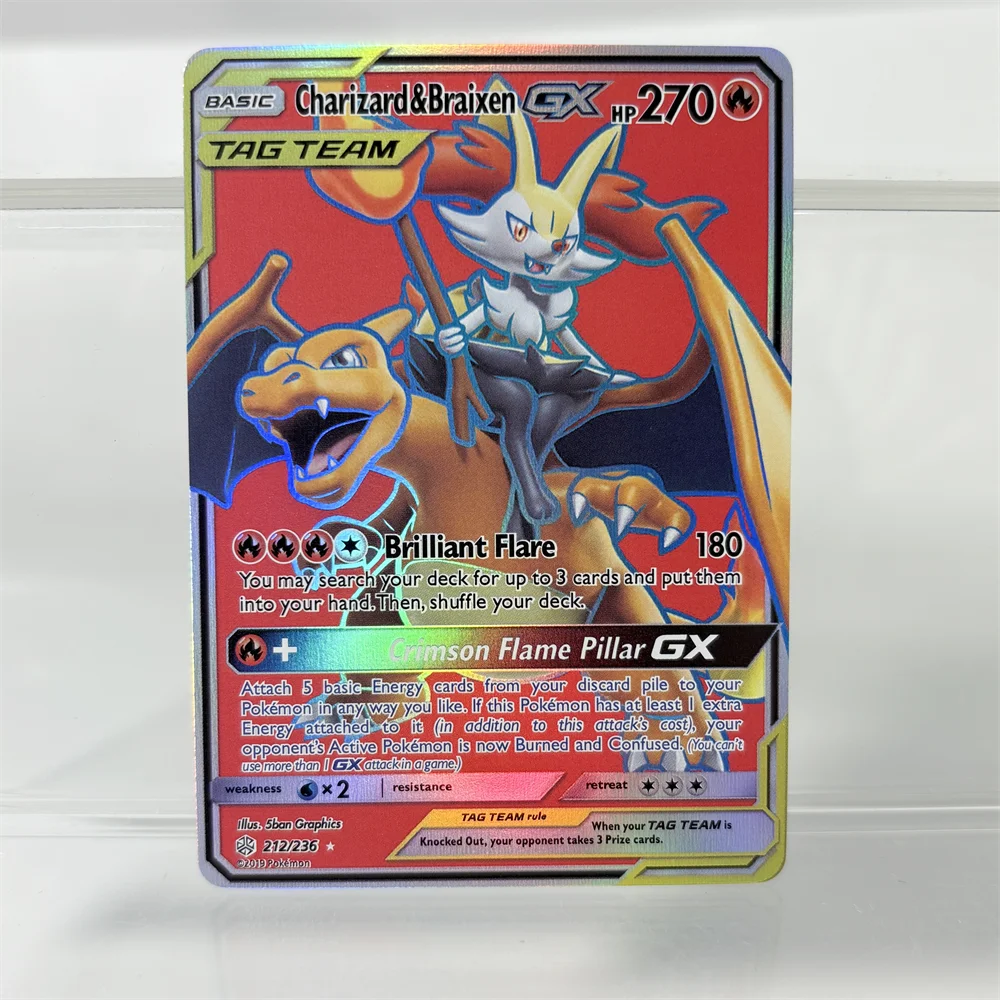 Фольгированные карты pkm прокси-карты меч - Фотография_3