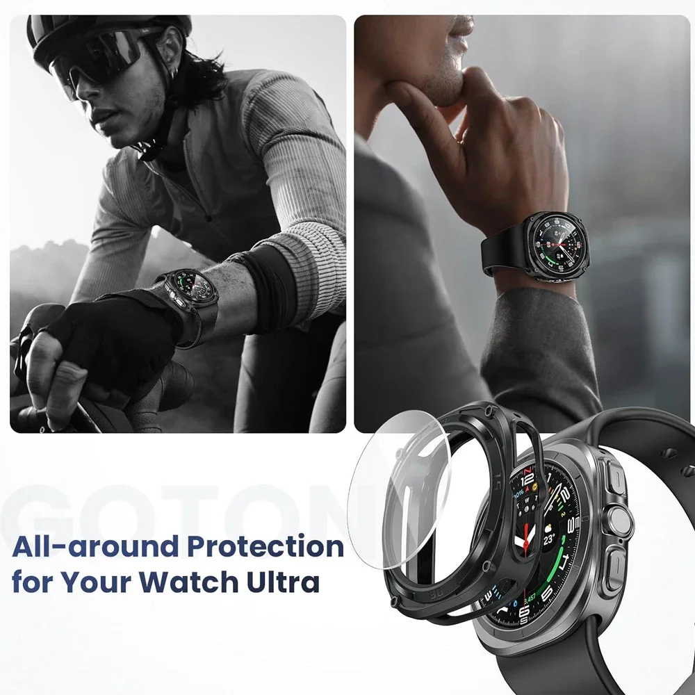 Стекло + чехол для samsung galaxy watch 7 ultra 47 мм - Фотография_5