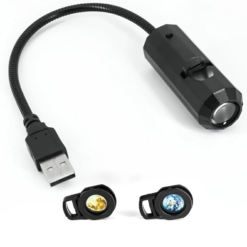 Новейший мини-usb проектор с лунным светом - Фотография_6
