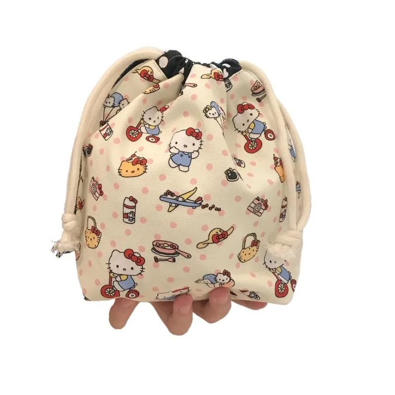 Hello kitty милый мультяшный чехол большой емкости на шнурке - Фотография_6