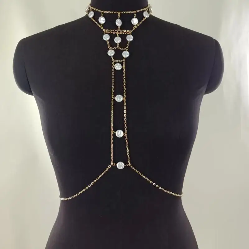 39bd сложное многослойное ожерелье - Фотография_5