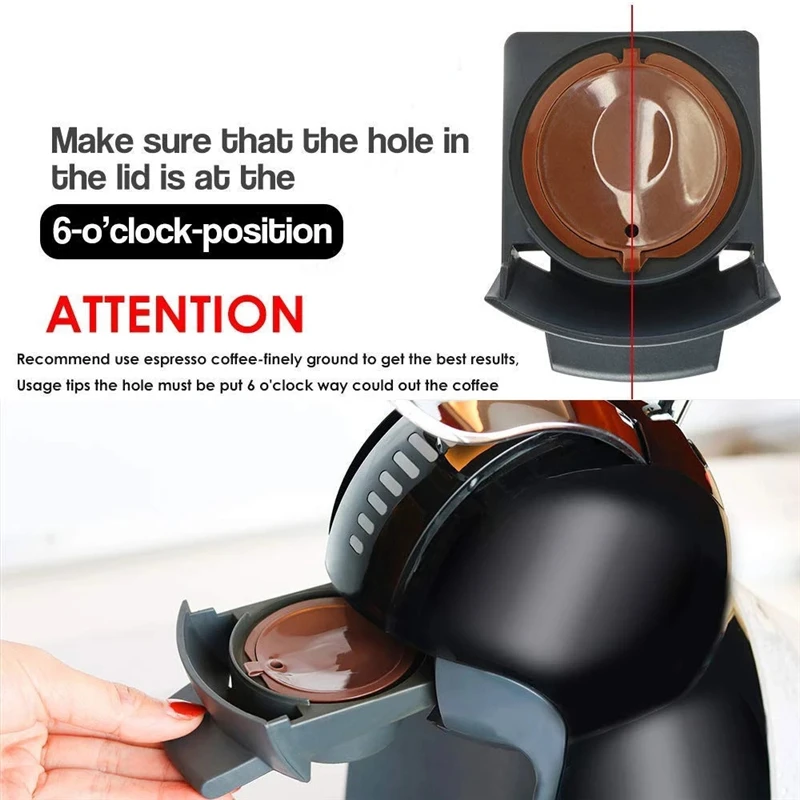 Dolce gusto plsatic многоразовая капсула для кофе - Фотография_6