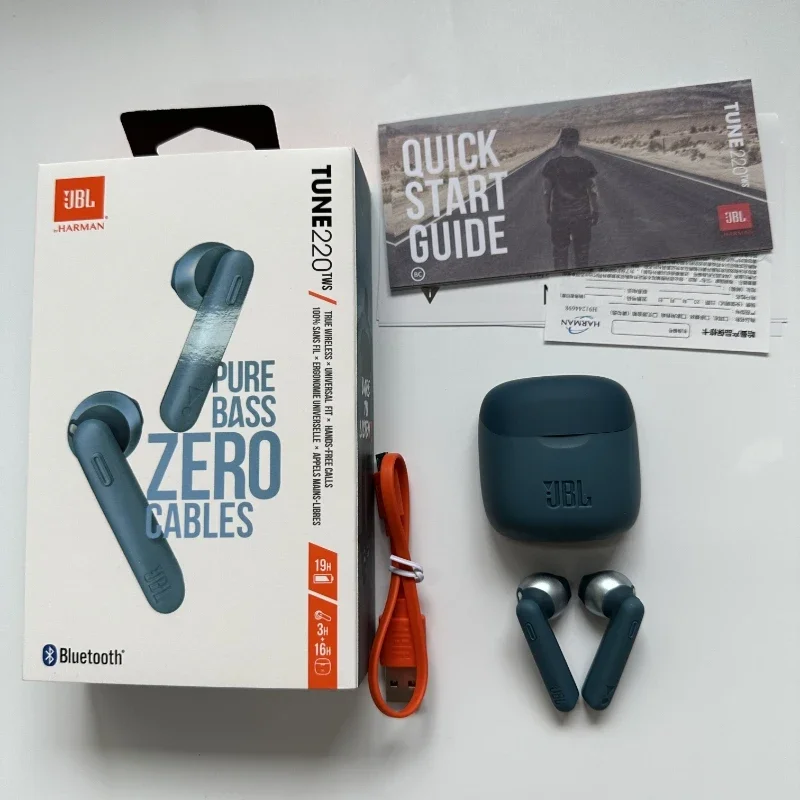 Оригинальные беспроводные bluetooth-наушники jbl tune 220tws - Фотография_4
