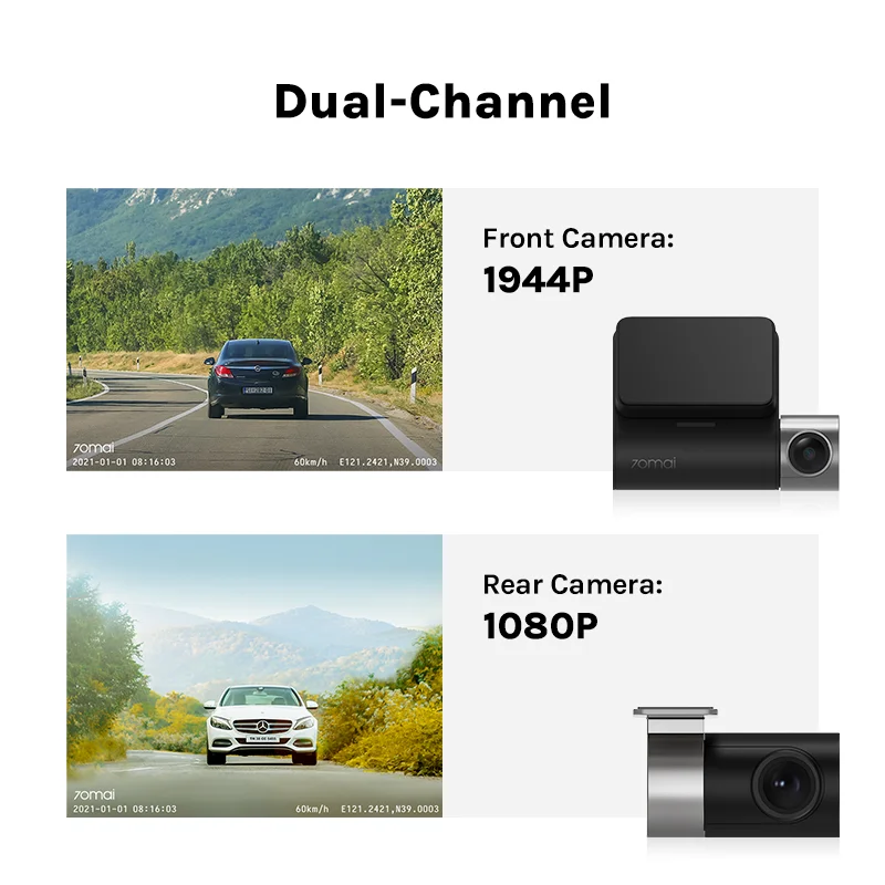70mai dash cam pro plus a500s 1944p - Фотография_2