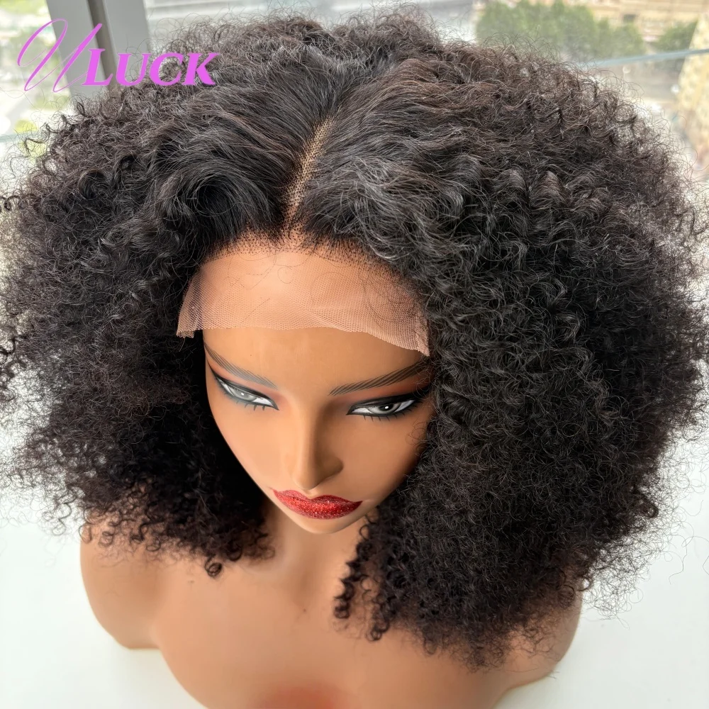 Uluck afro kinky curly hair wig - Фотография_3