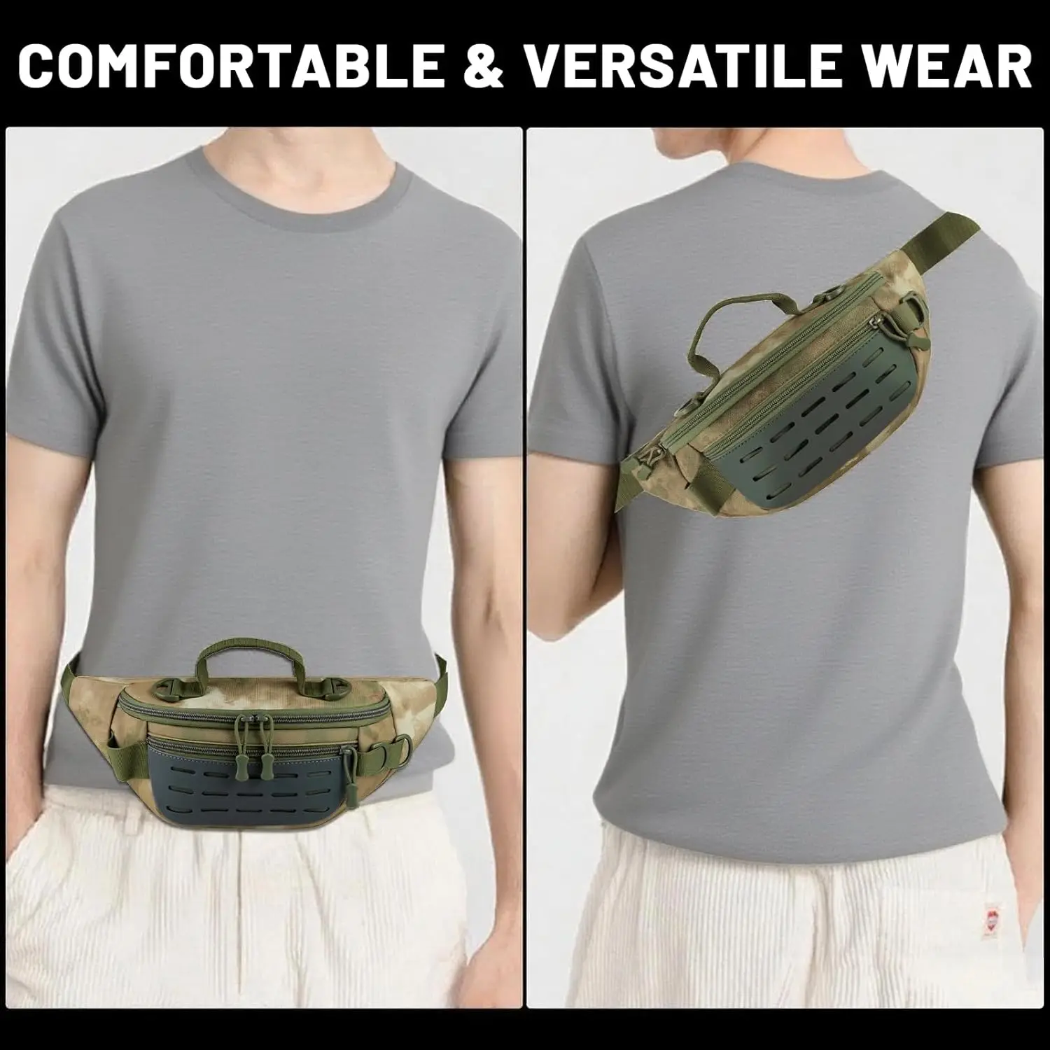 Fanny pack, 5l tactical waist pack - Фотография_6