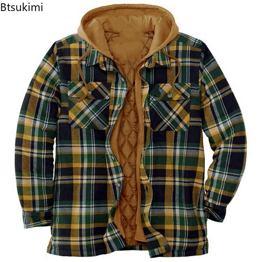 Мужская толстая теплая куртка-парка - Фотография_2