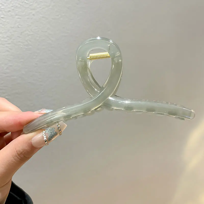 Сплошные цветные женские заколки - Фотография_4