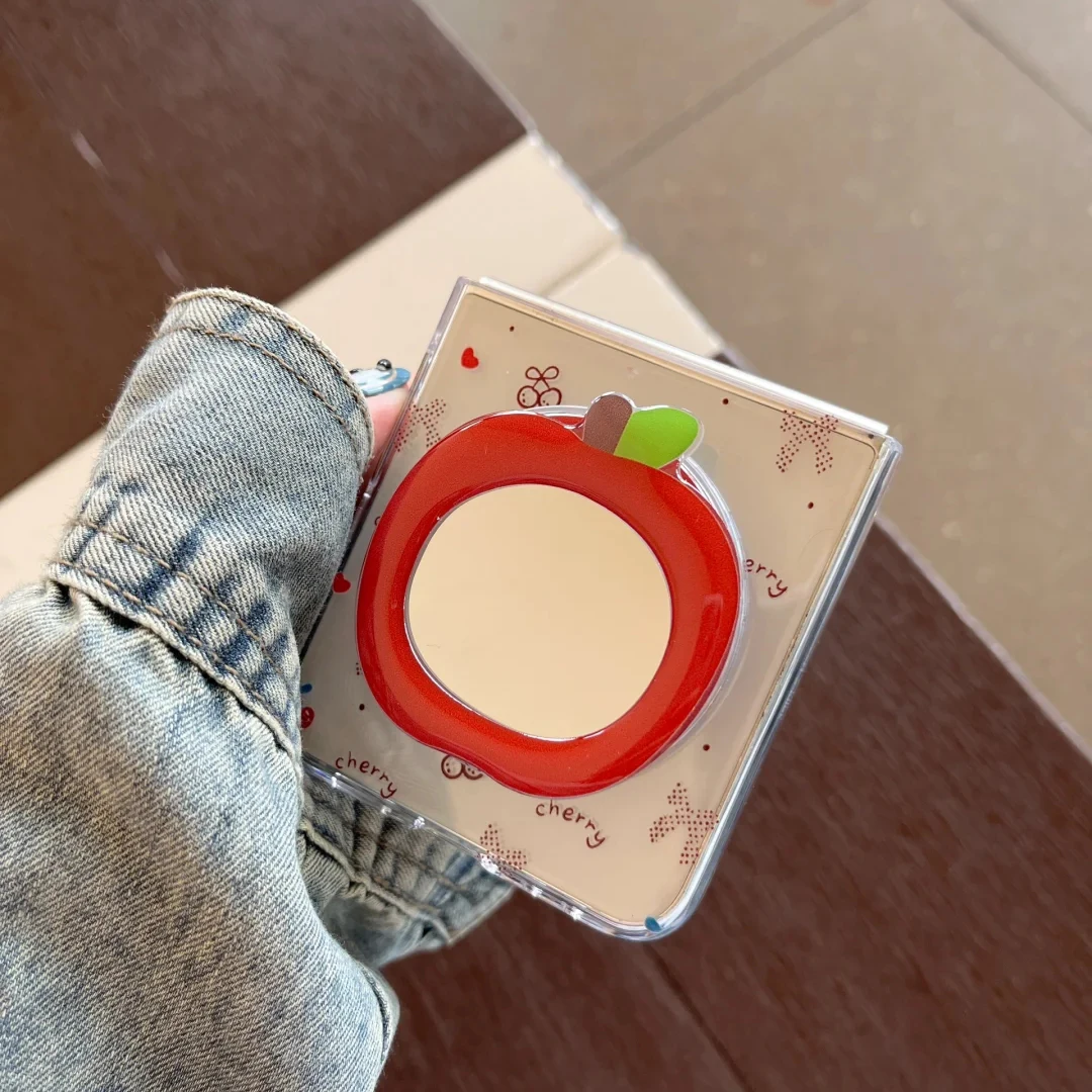 Корейское милое 3d зеркало для макияжа apple для magsafe griptok - Фотография_3