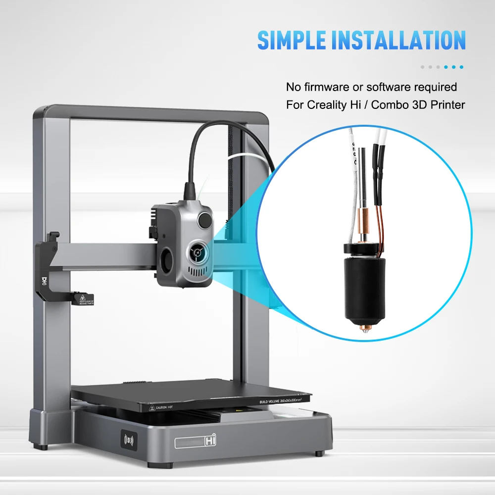 Для creality hi hi combo hotend kit из закаленной стали - Фотография_5