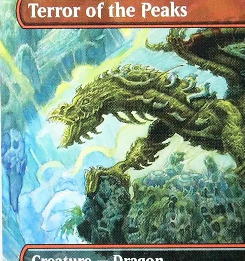 Terror of the peaks гололо/foil - Фотография_3