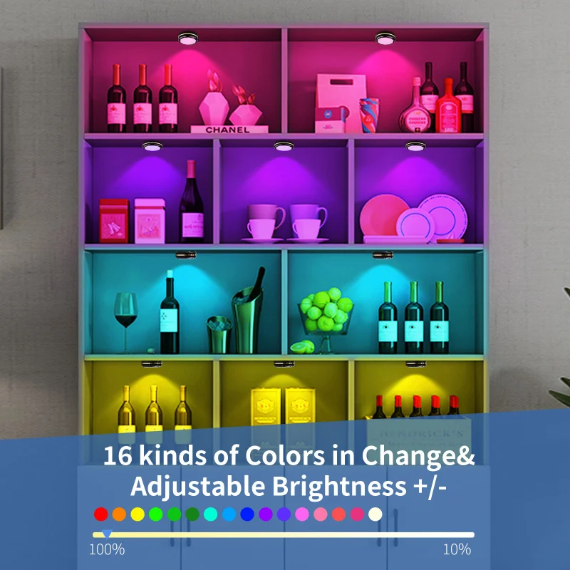 Ультратонкий rgb круглый usb-гардероб - Фотография_4