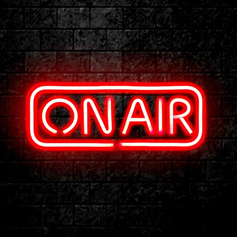 On air neon signs светодиодный studio live декоративное освещение - Фотография_3