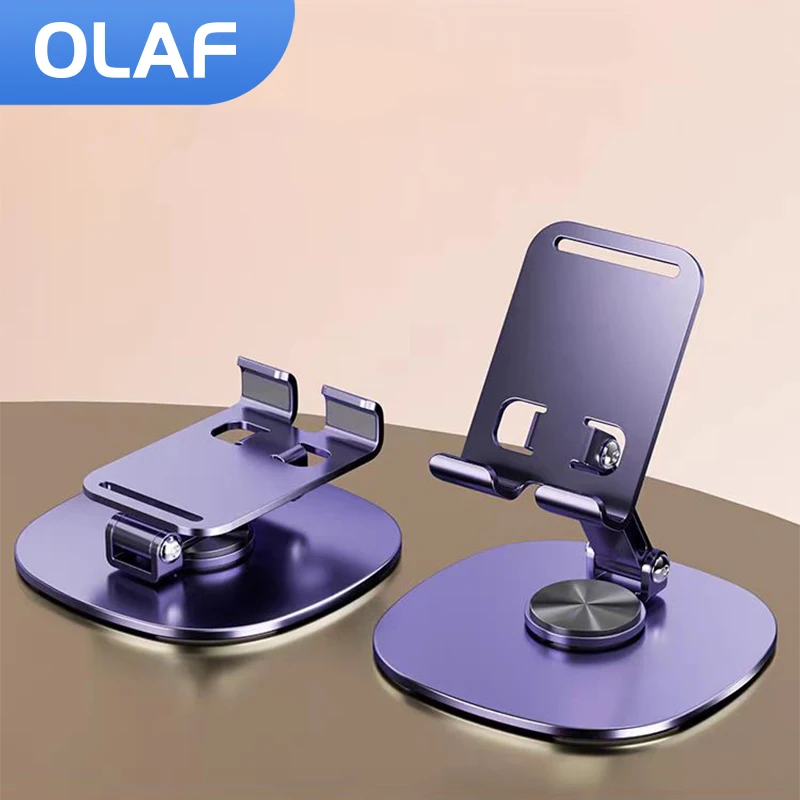 Вращающийся настольный держатель для мобильного телефона olaf