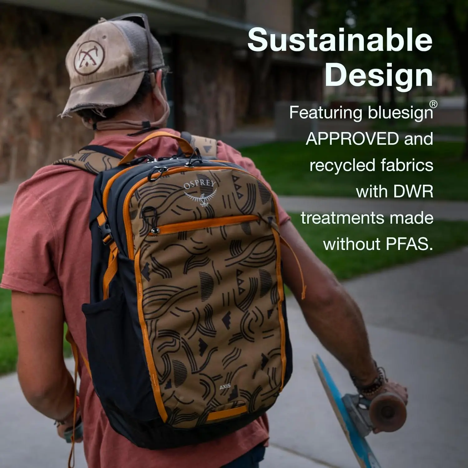 Рюкзак для ноутбука osprey axis - Фотография_5