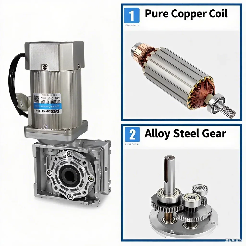 Червячный мотор-редуктор переменного тока 40–180 вт - Фотография_2