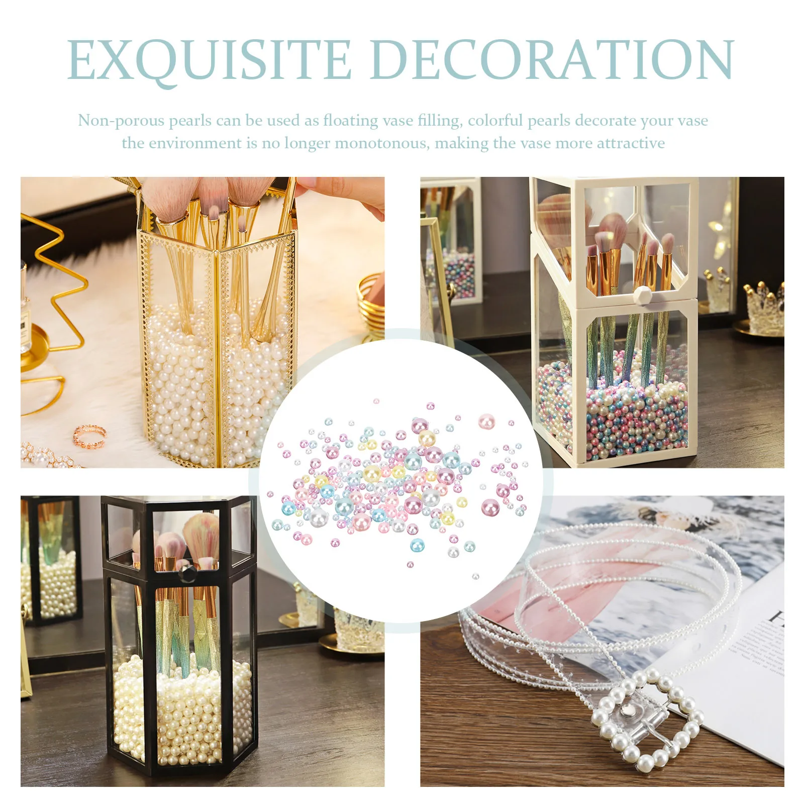 Плавающая жемчужная ваза