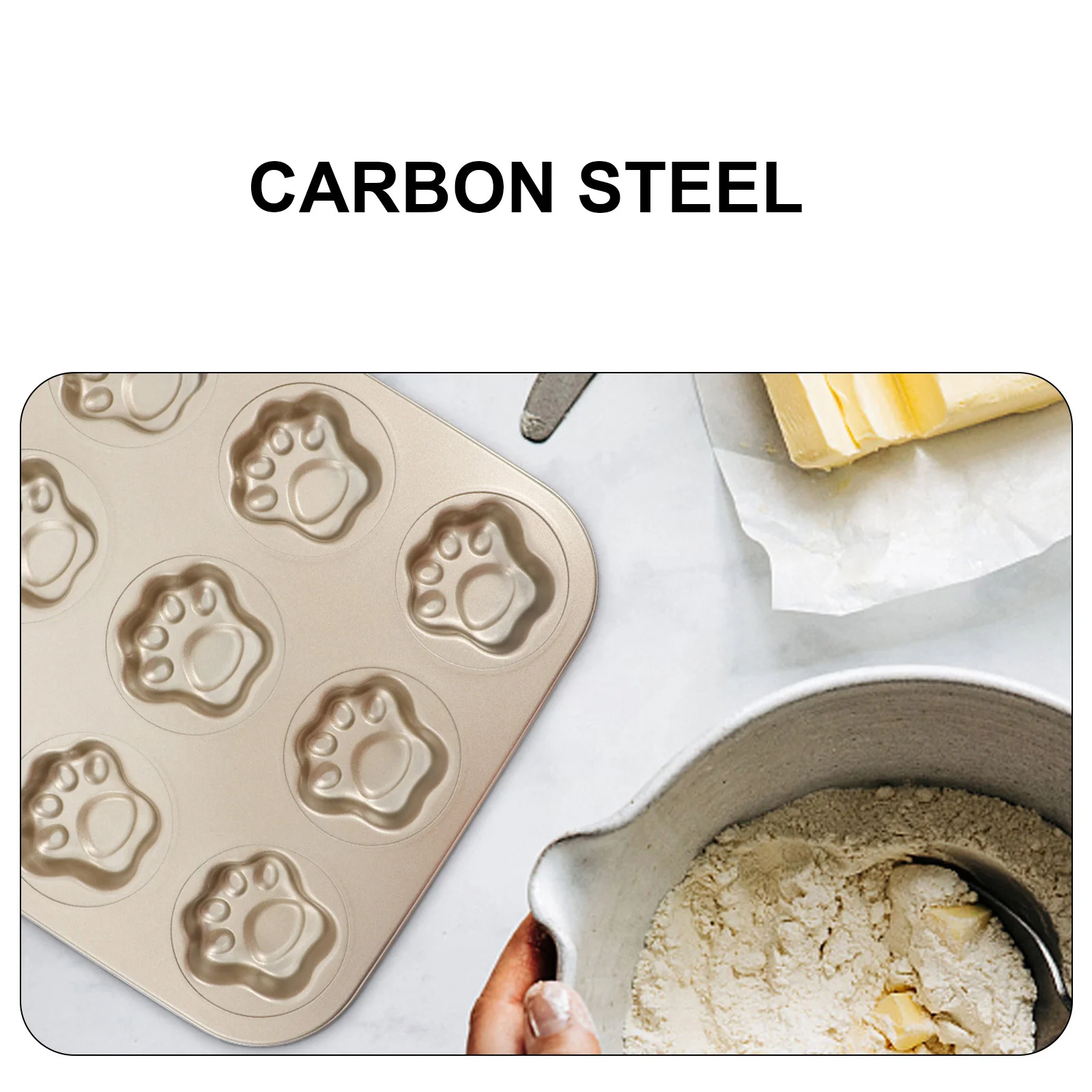 Декоративная форма для печенья в виде кошачьей лапы - Фотография_3