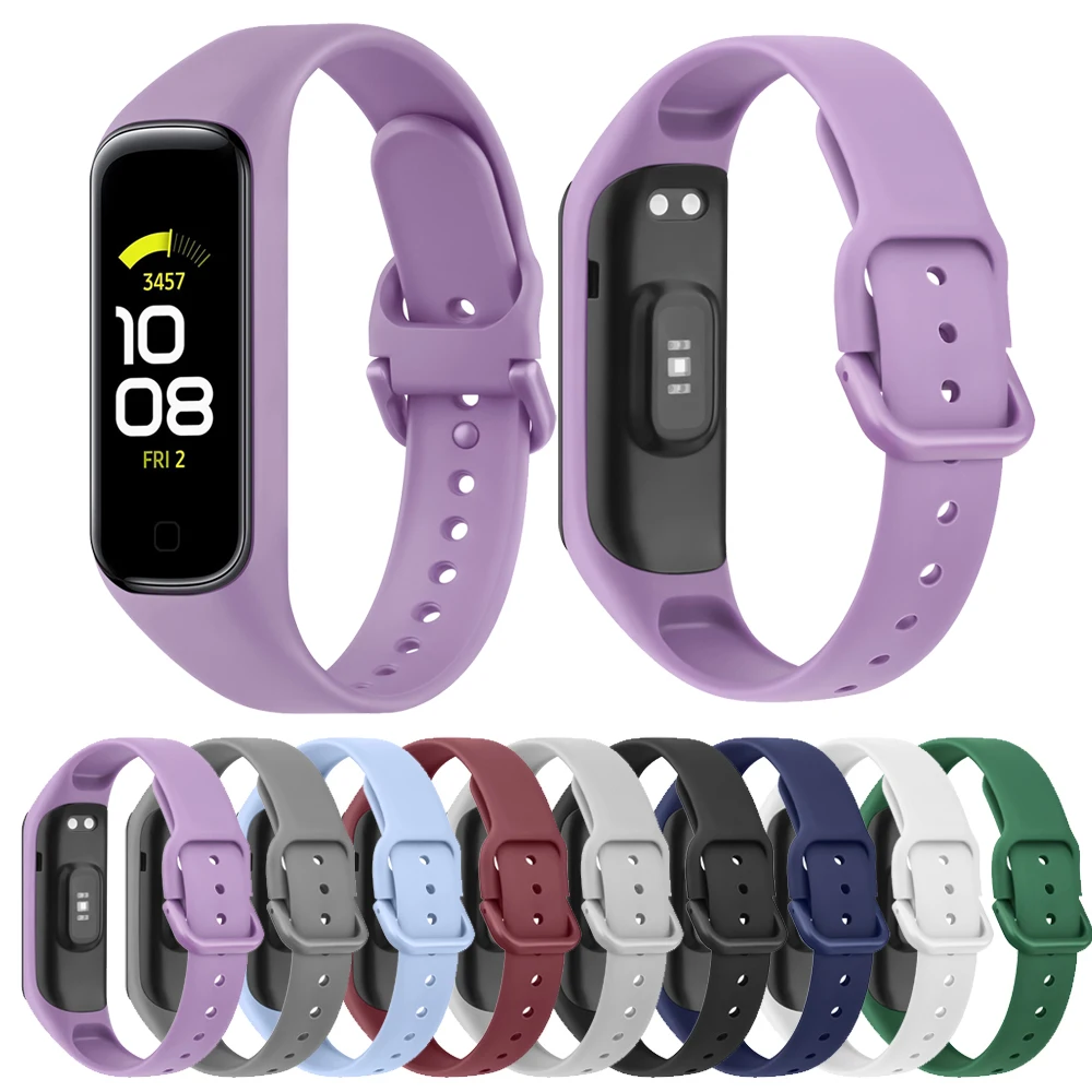 Мягкий силиконовый ремешок для samsung galaxy fit 2