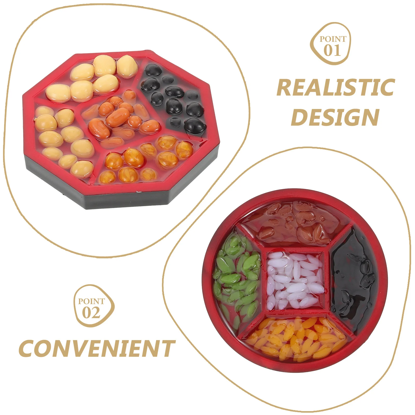 Миниатюрная коробка с фруктовой тарелкой - Фотография_3