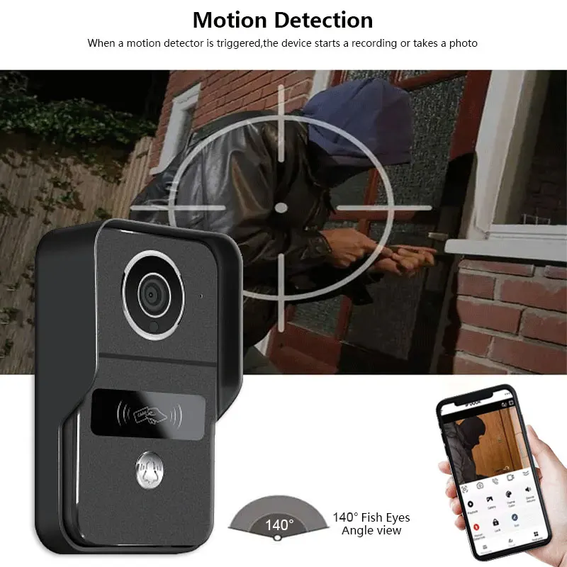 Tuya smart wi-fi 2-проводной видеодомофон - Фотография_3