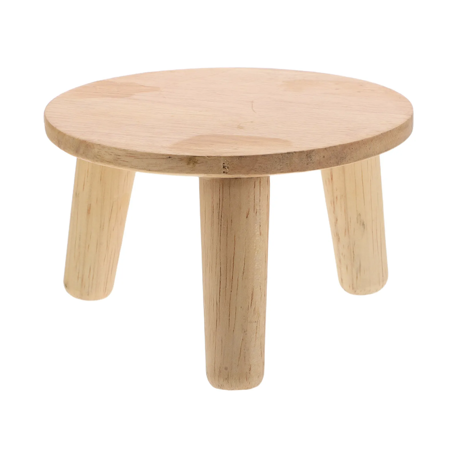 Подставка для цветов из цельного дерева