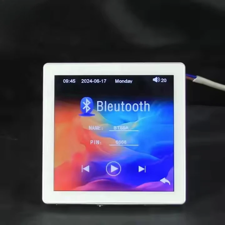 Настенный усилитель bluetooth с сенсорным экраном - Фотография_2