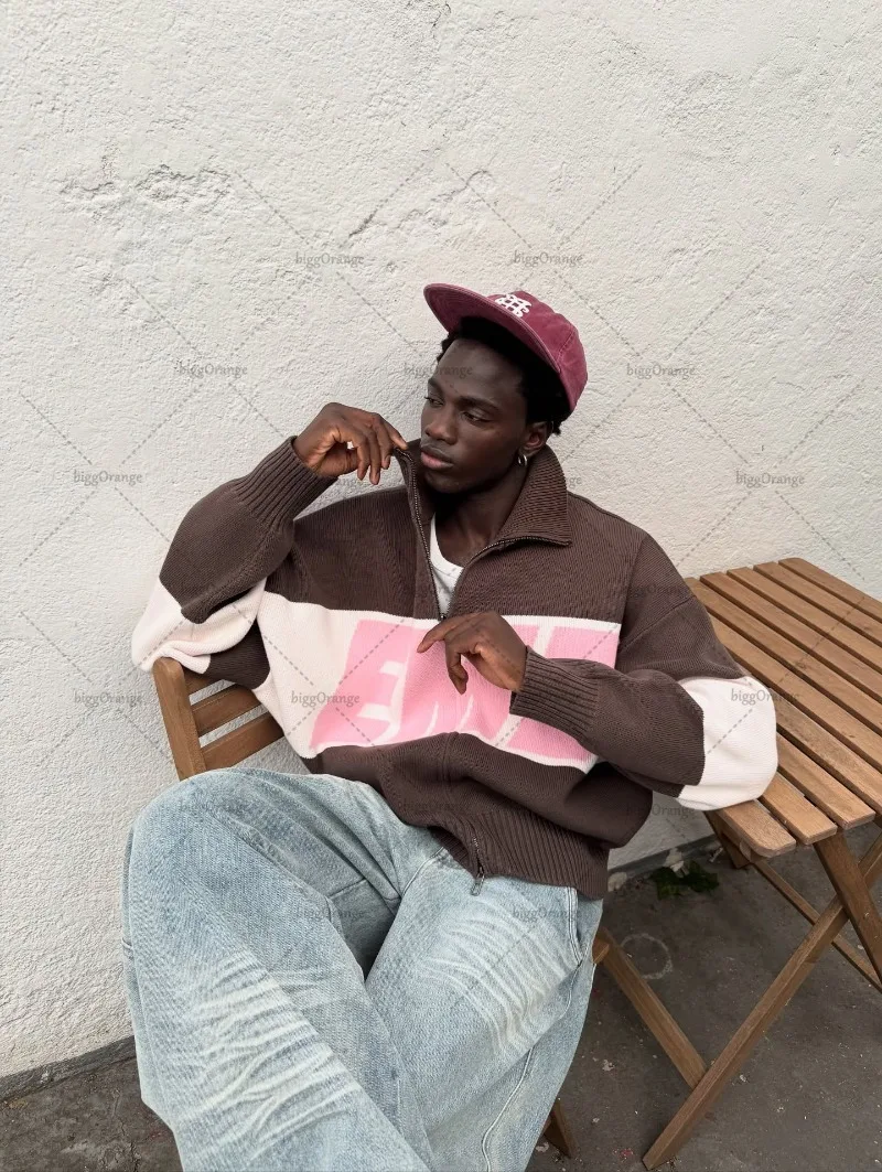 Зимний теплый свитер большого размера - Фотография_3