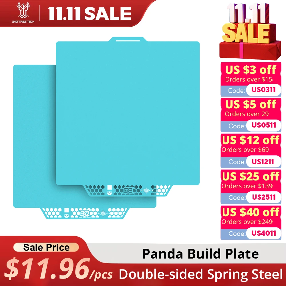 Разборная пластина biqu panda cryogrip pro с покрытием без засорения