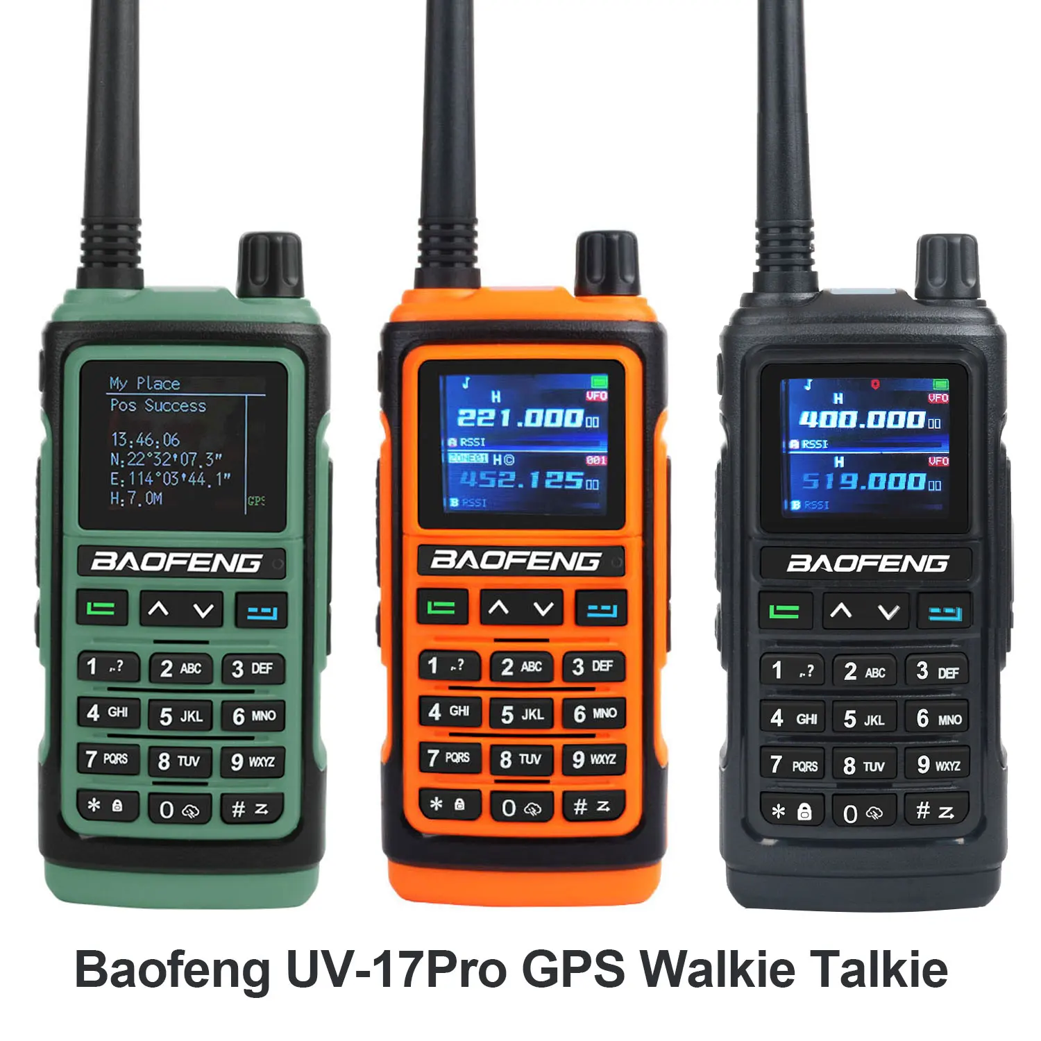 Baofeng uv-17pro gps walkie talkie