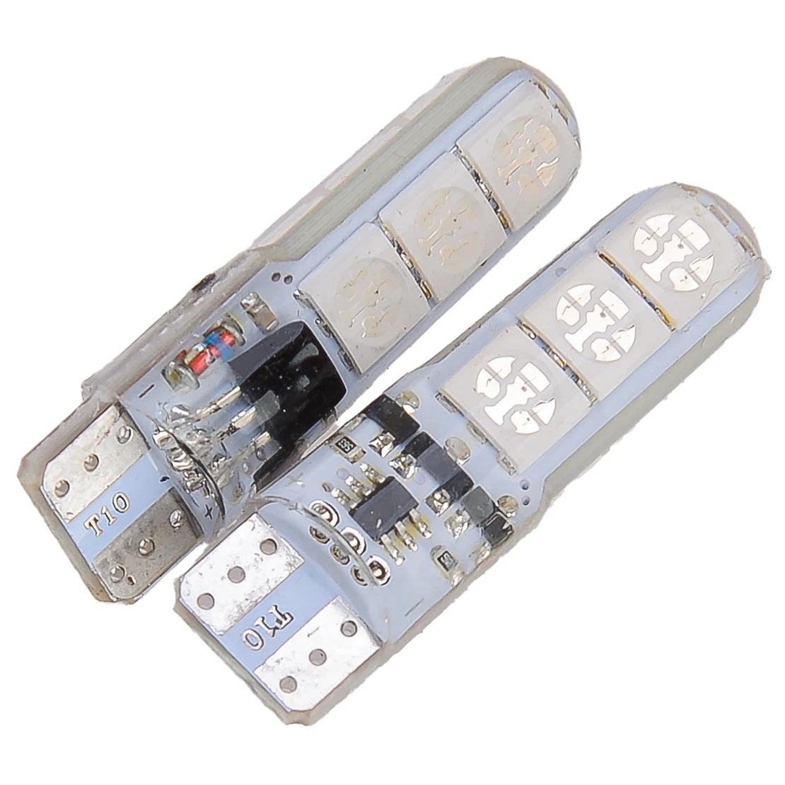 T10 5050 rgb 6smd лампочка приборной - Фотография_6