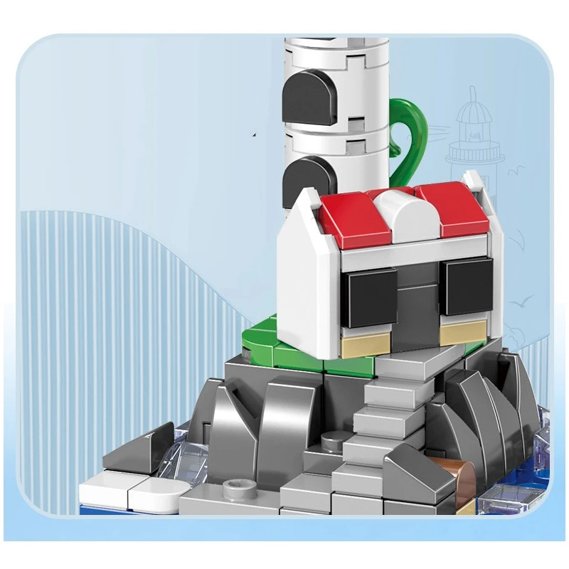 Строительные блоки с маяком - Фотография_5