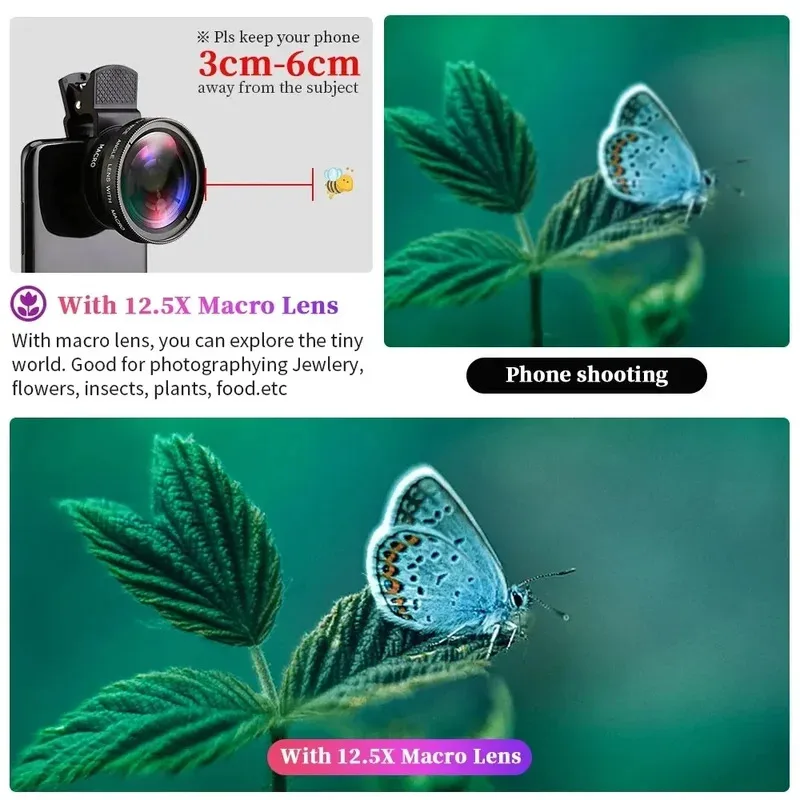 Anlaike 2in1 объектив для камеры - Фотография_3