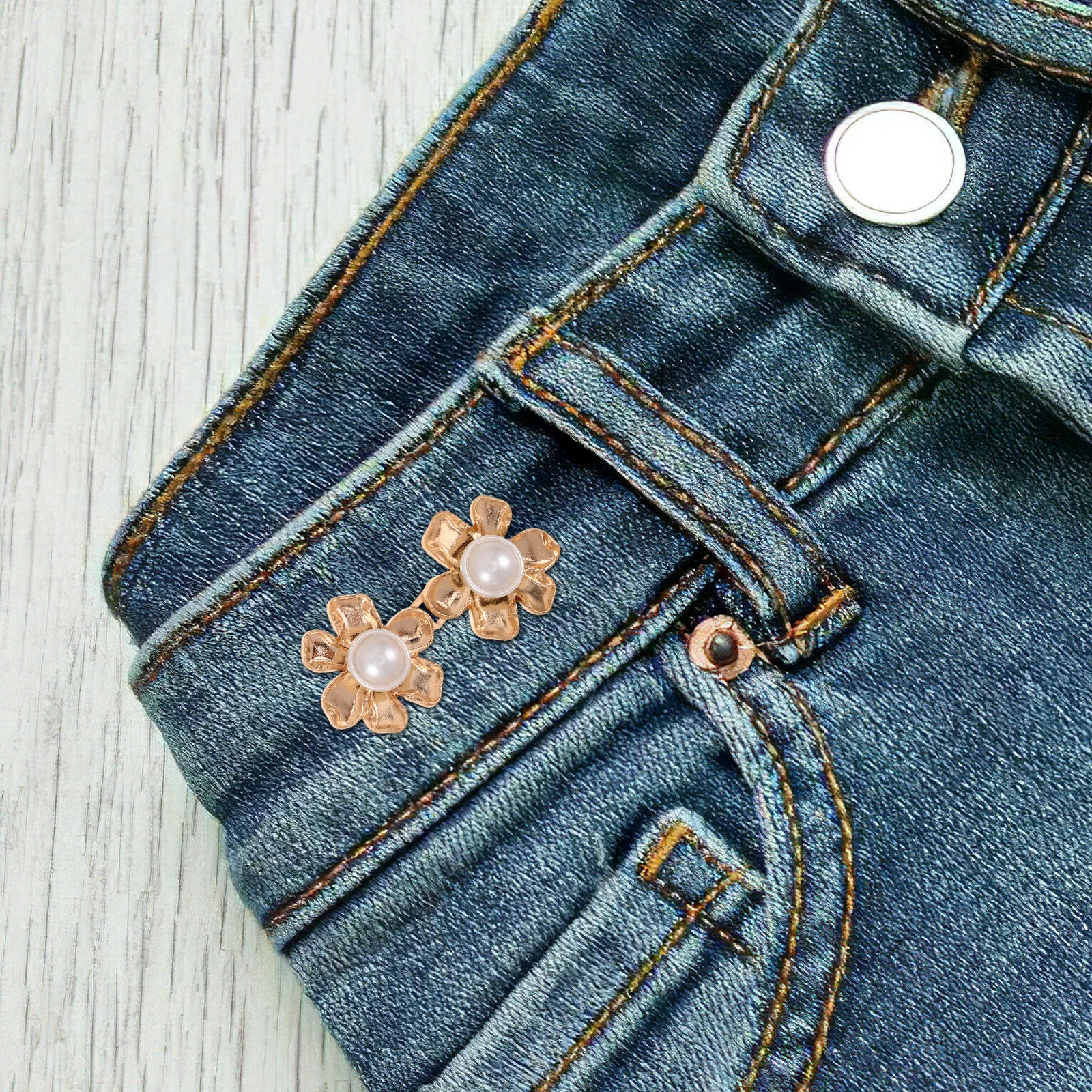 5 пар затяжек для талии для свободных брюк - Фотография_4