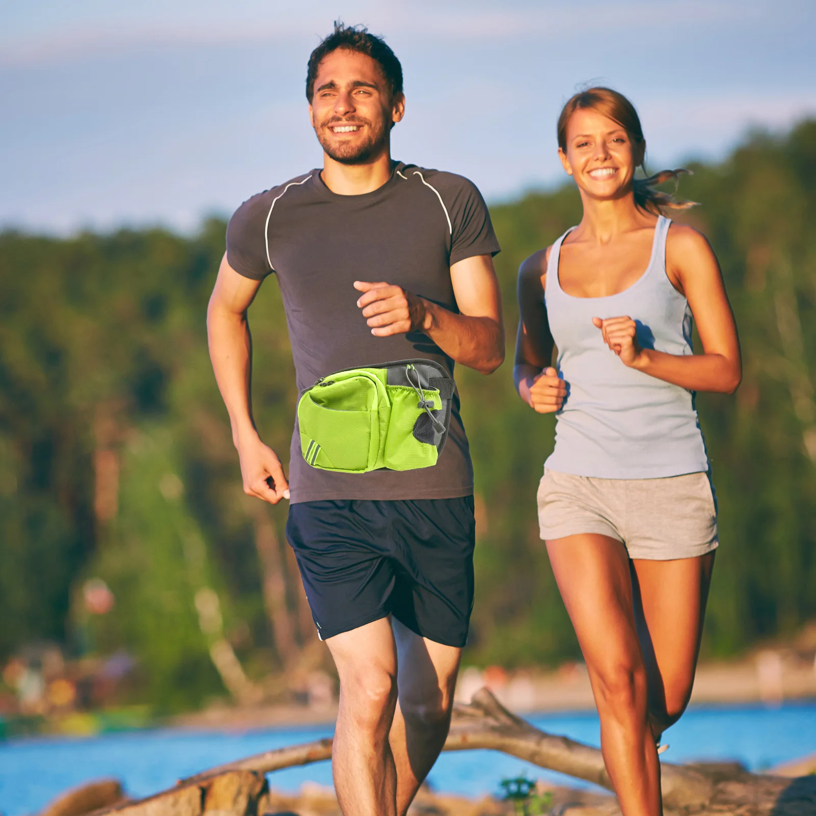 Поясная сумка для бега спортивная - Фотография_6