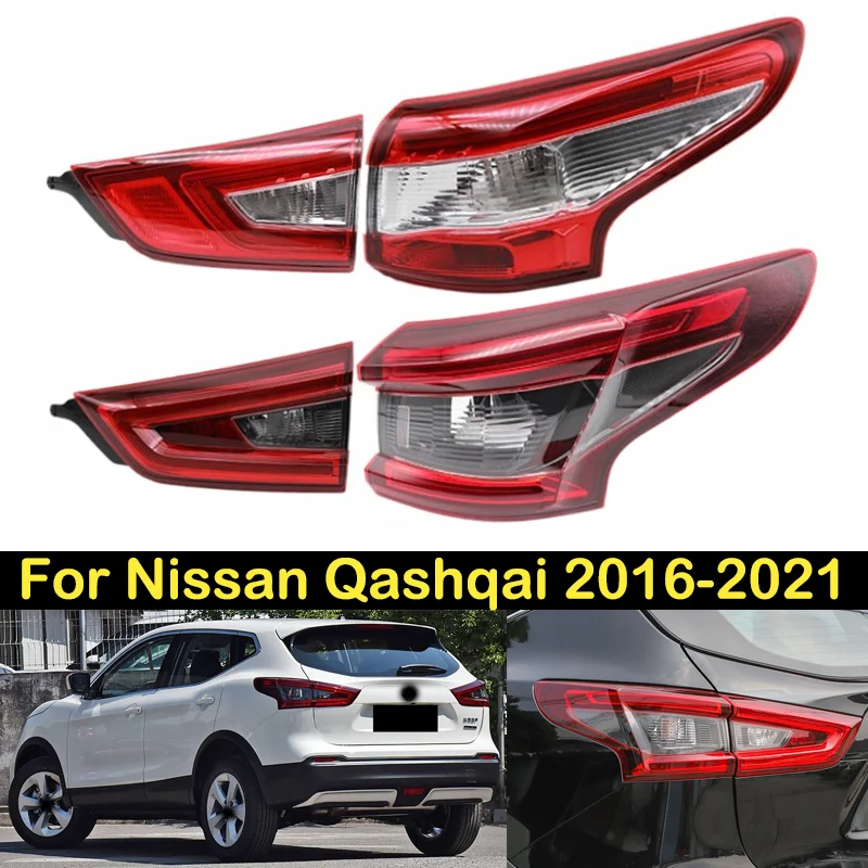 Задний фонарь decho для nissan qashqai 2016 2017 2018 2019 2020