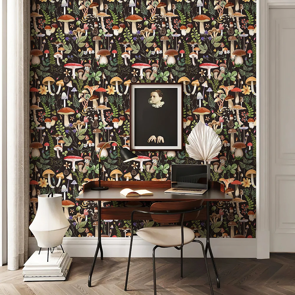 Милые обои с грибами - Фотография_3