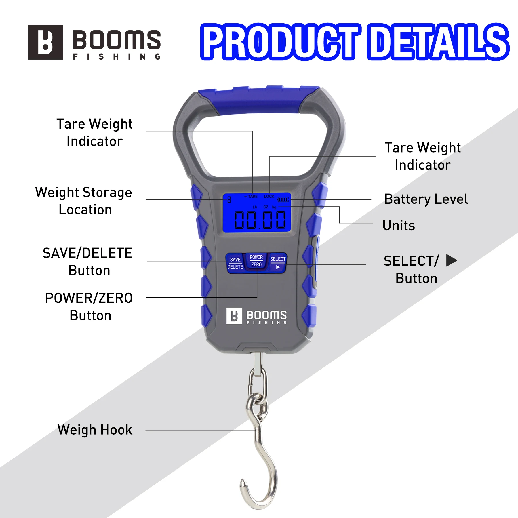 Рыболовные весы boomsfishing xw50 - Фотография_5