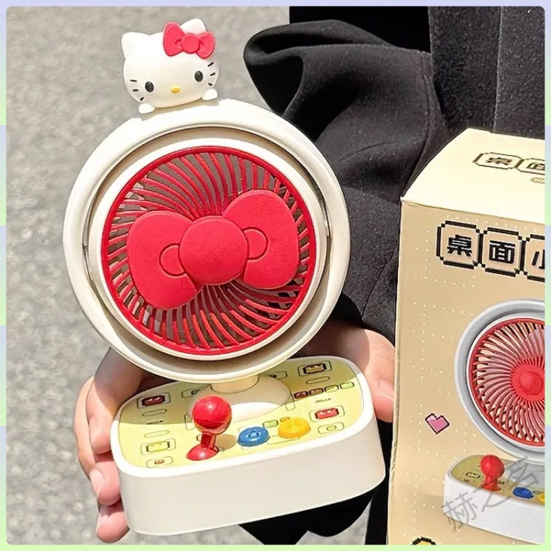 Sanrio летний мини-вентилятор hello kitty - Фотография_2