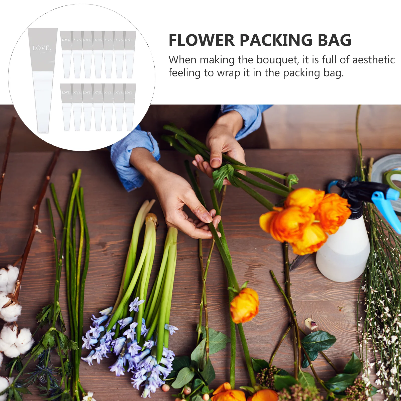 Сумки с цветочными рукавами и розами - Фотография_2