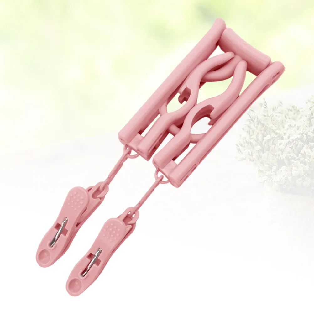 Портативные складные многофункциональные вешалки для одежды - Фотография_4