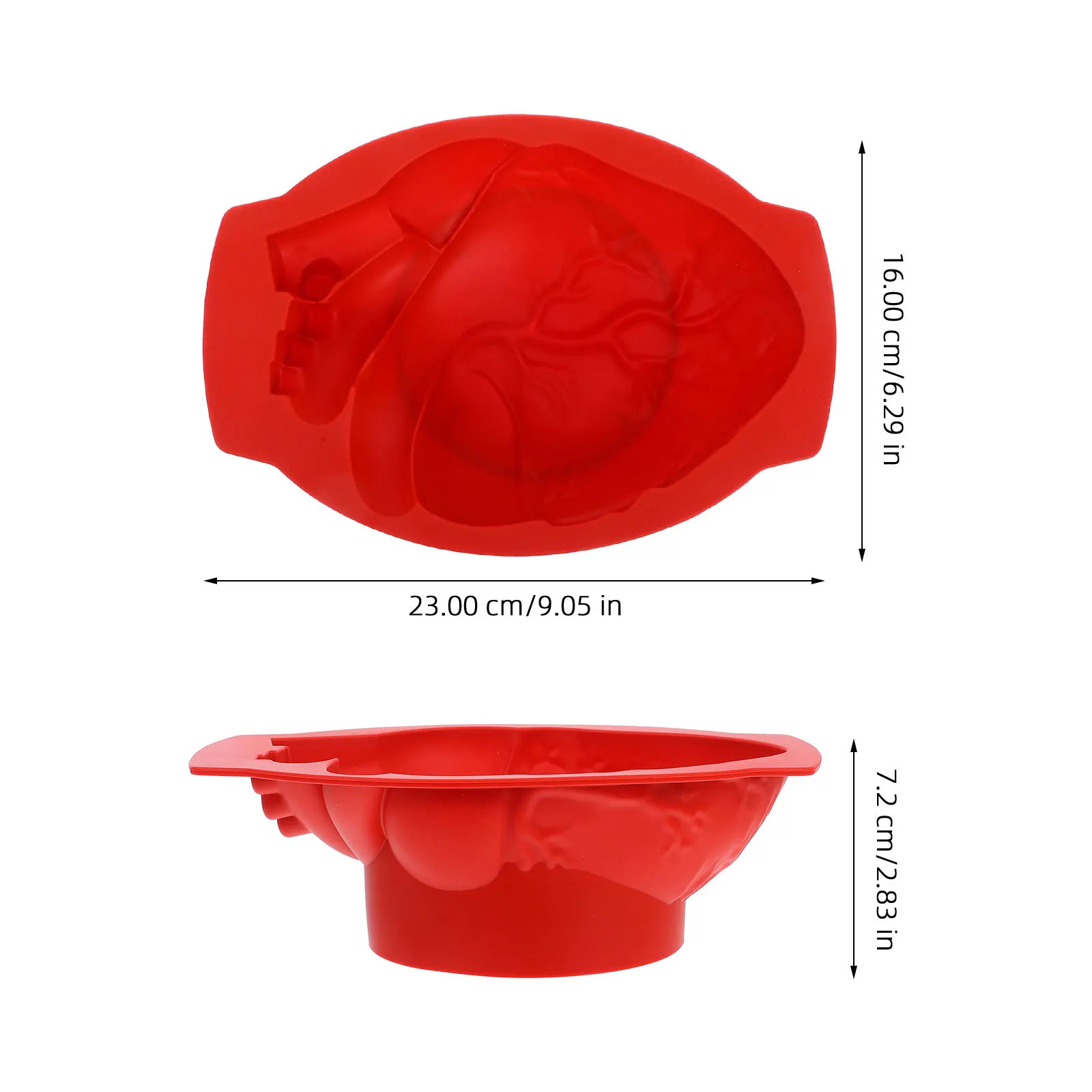 Силиконовая форма для шоколада в форме сердца - Фотография_6
