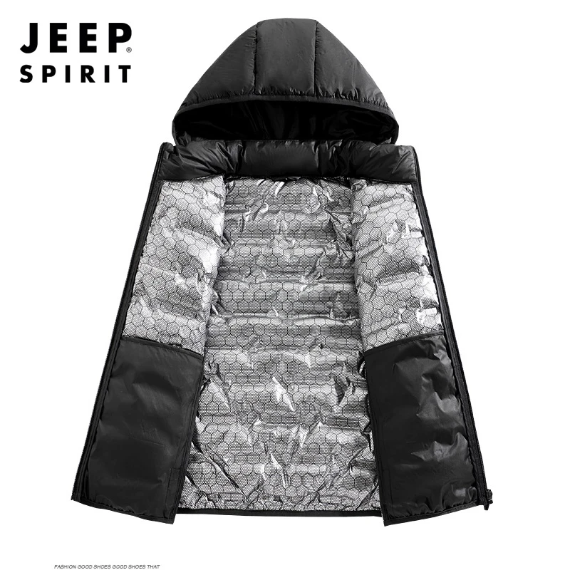 Jeep spirit мужской пуховый жилет с короткими рукавами - Фотография_2