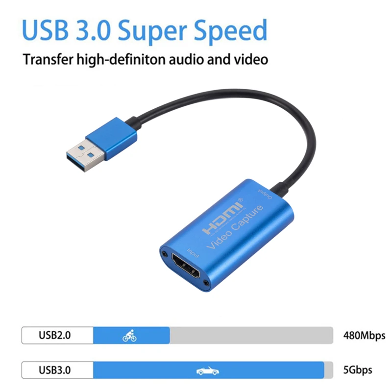 Карта micro-видеозахвата hd 1080p type-c hdmi - Фотография_4