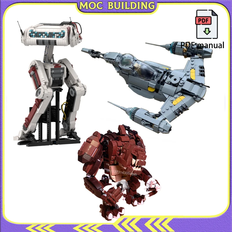 Модель космического корабля scifi monster robot moc